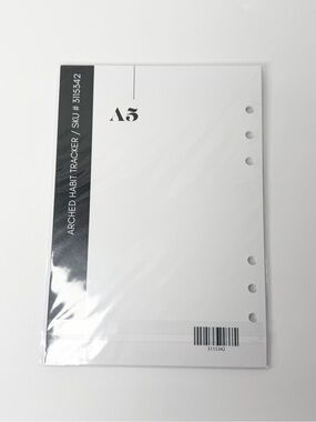 Cloth & Paper Habitual A5  Insert - White